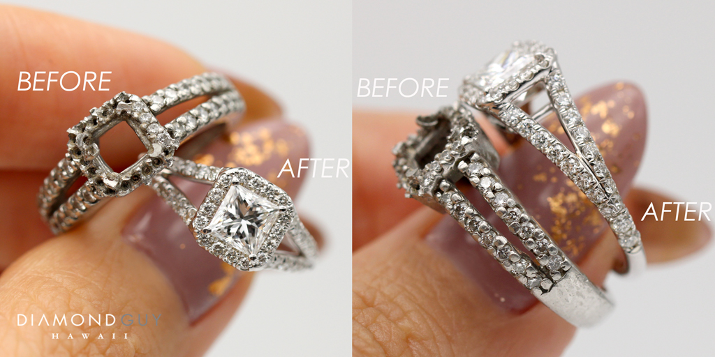Before and After Jewelry Repairs