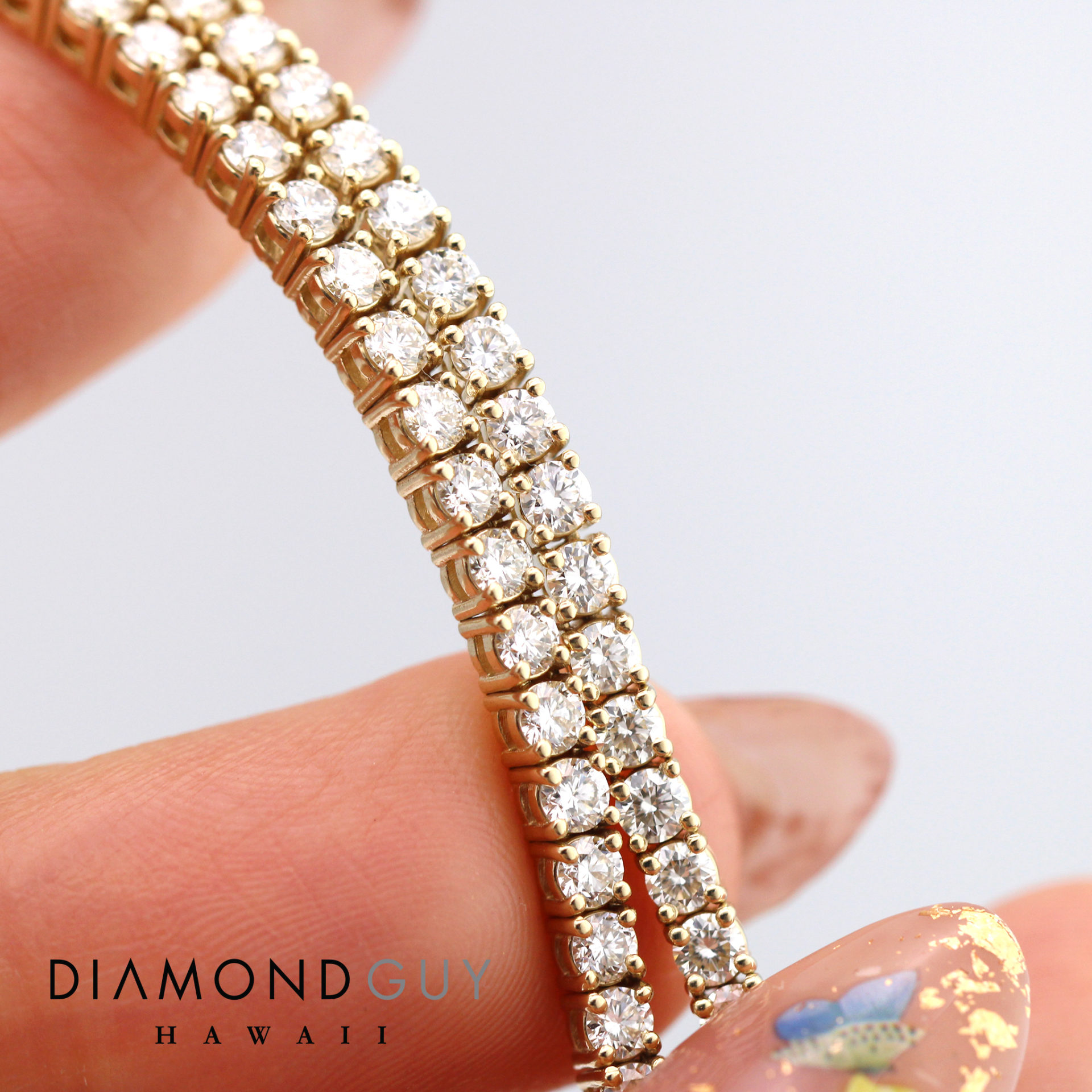 Emerald and Diamond Tennis Bracelet – Hamra Jewelers